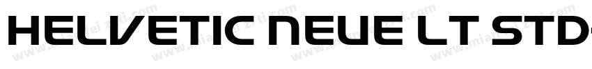 Helvetic Neue lT Std字体转换